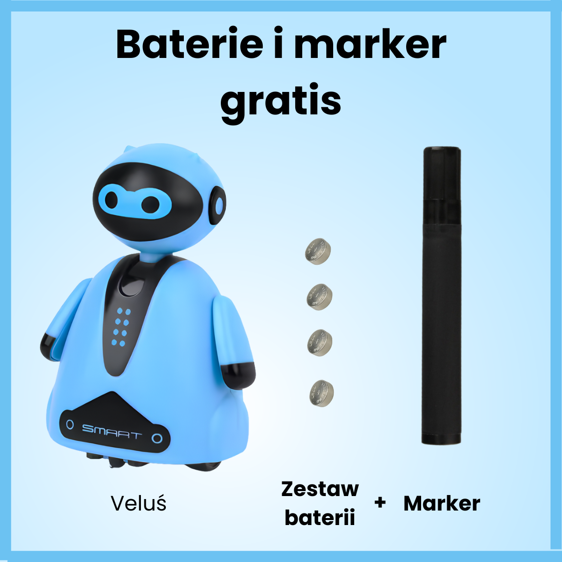 Robot śledzący linię Veluś